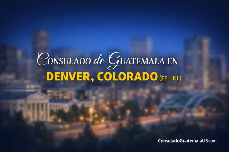 Consulado de Guatemala en Denver, Colorado (EE. UU.)
