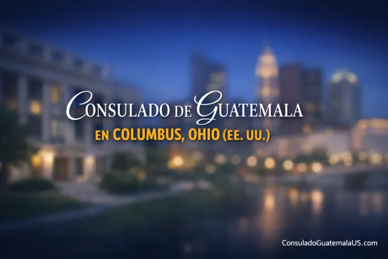 Consulado de Guatemala en Columbus, Ohio (EE. UU.)