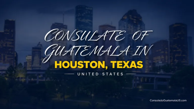 Consulate of Guatemala in Houston, Texas (United States)