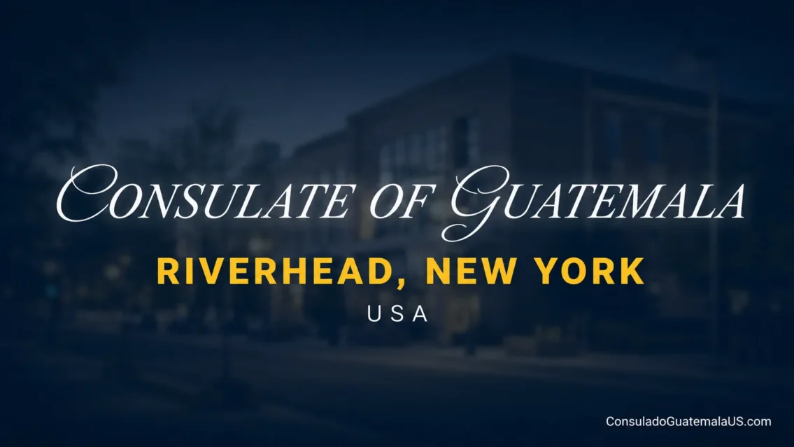 Consulate of Guatemala in Riverhead, New York (USA)