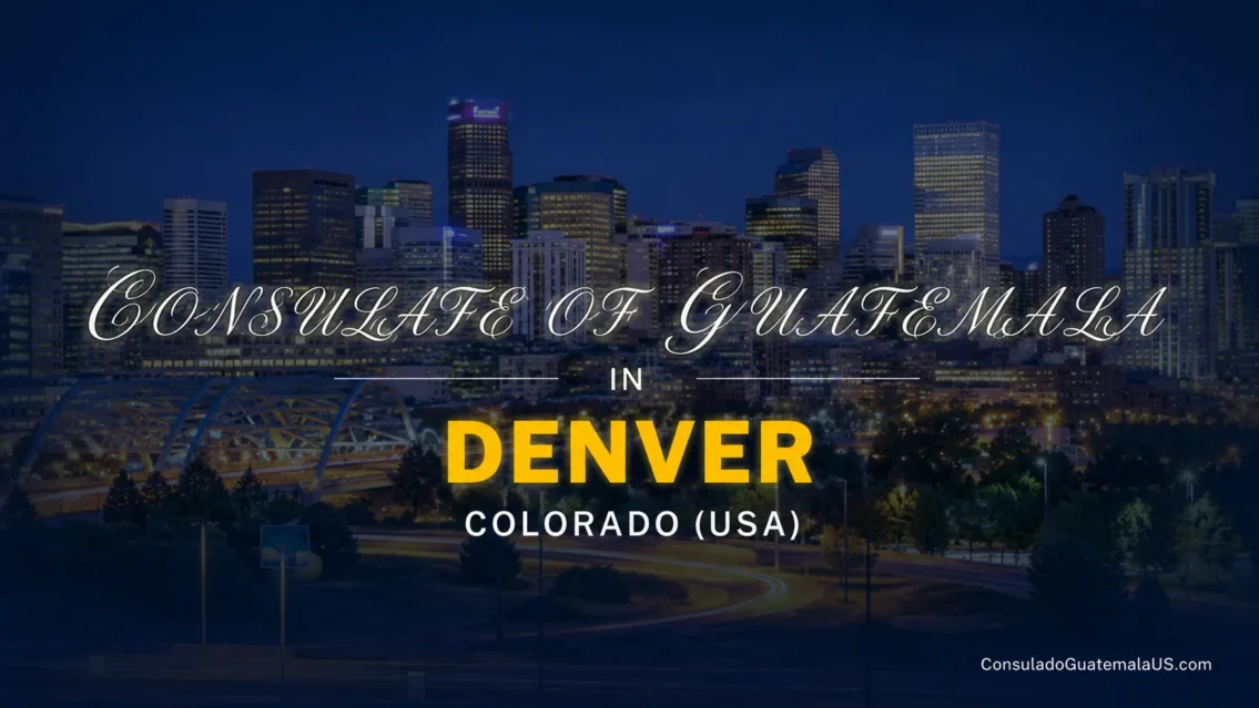 Consulate of Guatemala in Denver, Colorado (USA)