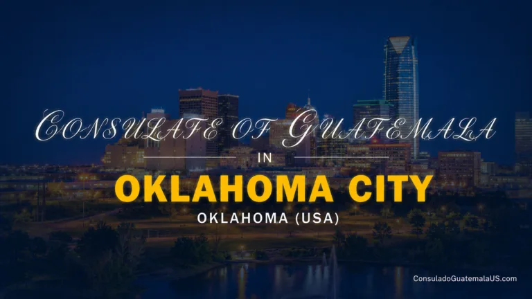 Consulate of Guatemala in Oklahoma City, Oklahoma (USA)