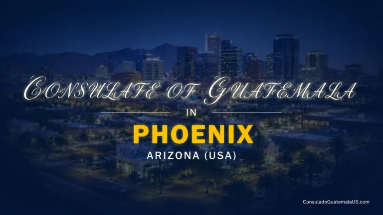 Consulate of Guatemala in Phoenix, Arizona (USA)