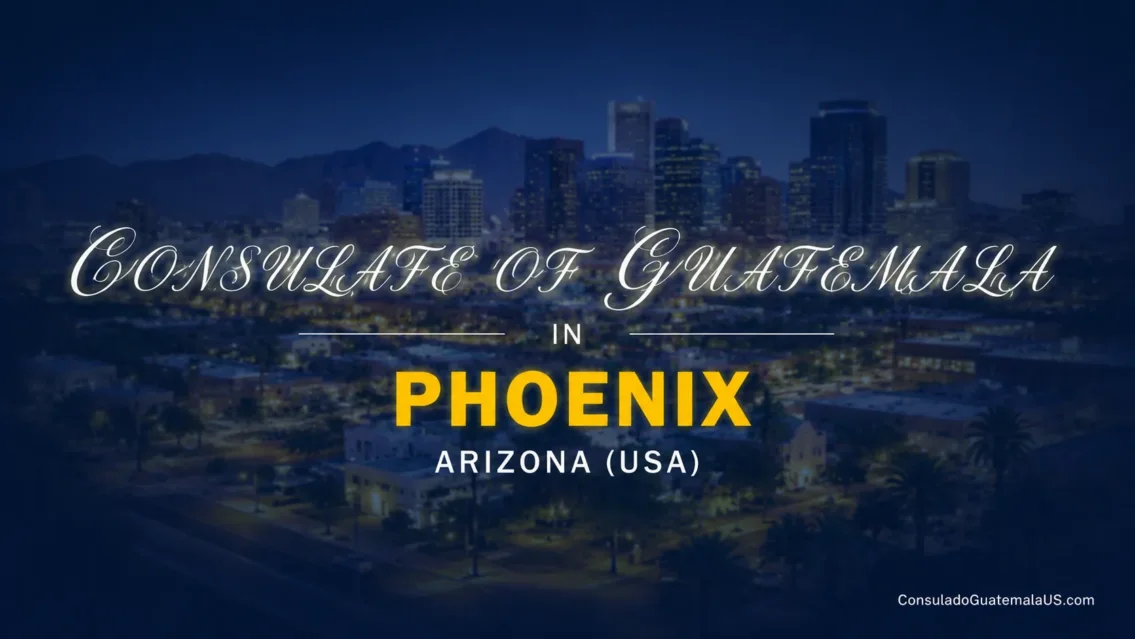 Consulate of Guatemala in Phoenix, Arizona (USA)
