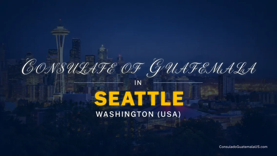 Consulate of Guatemala in Seattle, Washington (USA)