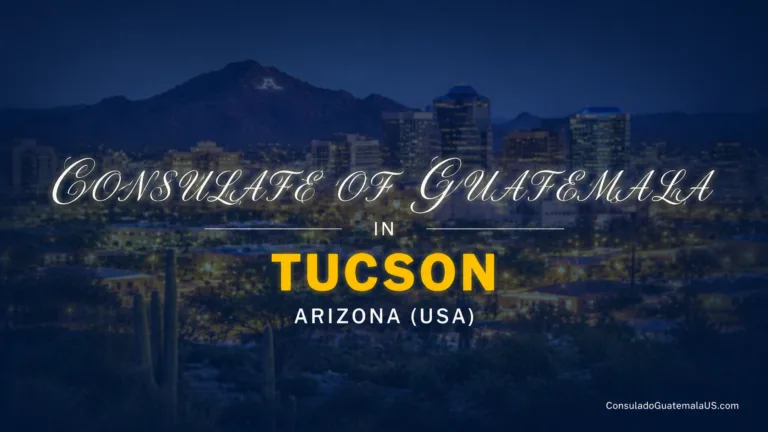 Consulate of Guatemala in Tucson, Arizona (USA)